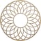 Ekena Millwork Cannes Wood Fretwork Pierced Ceiling Medallion, Birch, 20"OD x 6 7/8"ID x 1/4"T CMWP20X20X0250CNBI - alternate 1